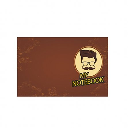 Тетрадь 80л., А5, клетка, "My notebook", кольца, ламинированный картон фото 1