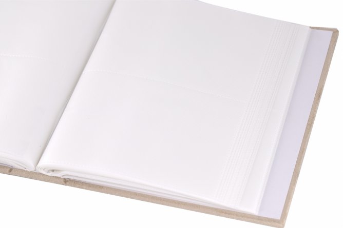 Фотоальбом, Alingar, 21,5 х 22,5 х 5 см, "Happy memories", 50 листов, бежевый, для 200 фото формата 10х15 см, текстура бархат, картонная коробка фото 6