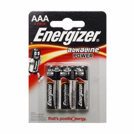 Батарейка Energizer Max LR03-4BL (4/48) фото 1