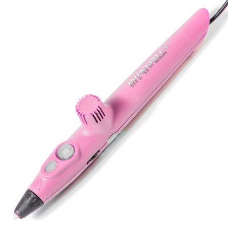 Ручка 3D Myriwell RP200A, PLA, розовая, картонная упаковка фото 2