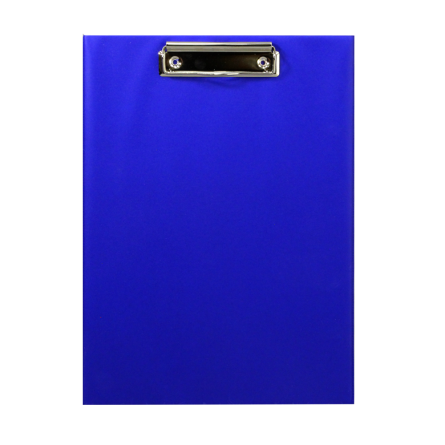Планшет с верхним зажимом ИМИДЖ , А4, бумвинил, синий фото 1