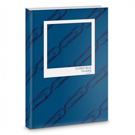 Записная книжка А5, Канц-Эксмо, 7БЦ, ламинация, клетка,  160л Классический синий фото 1
