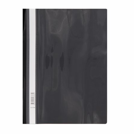 Папка-скоросшиватель пластиковая Alingar, A4, черный, 160 мкм, пакет европодвес фото 2