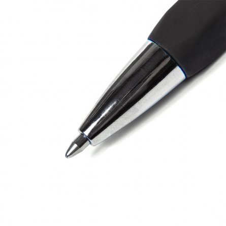 Ручка пиши - стирай,  шариковая, автоматическая, Alingar, "Cheat sheet" синяя, 0,8 мм., soft корпус фото 3