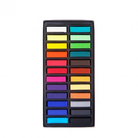 Пастель Faber-Castell "Soft pastels", 24 цвета,мини, картон. упак. фото 2