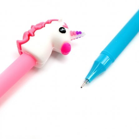 Подарочная ручка, синяя, гелевая фото 3