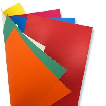 Картон цветной Апплика, А4,  двухсторонний, мелованный,7 листов, 7 цветов, картонная папка, "Весёлый жираф" фото 2