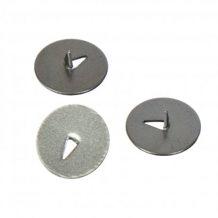 Кнопки канцелярские GLOBUS, 12 мм, металлические, картон. уп. 100 шт. фото 2