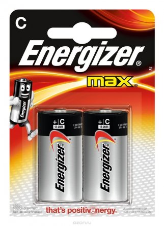 Батарейка Energizer MAX LR14-2BL фото 1
