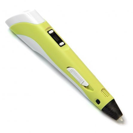 Ручка 3D Zoomi, ZM-052, пластик ABS/PLA - 3 цвета, желтая, подставка пластиковая под ручку, картонная упаковка фото 2