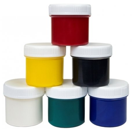 Краски пальчиковые Луч, "Кроха" 6 цветов (40мл), картонная упаковка фото 3