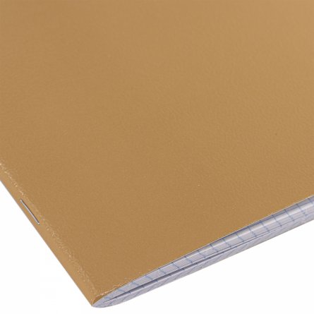 Тетрадь 48л., А5, клетка, Alingar "Brown Skin  metallic", скрепка, дизайнерский картон, тиснение, блок офсет, 100% белизна фото 3