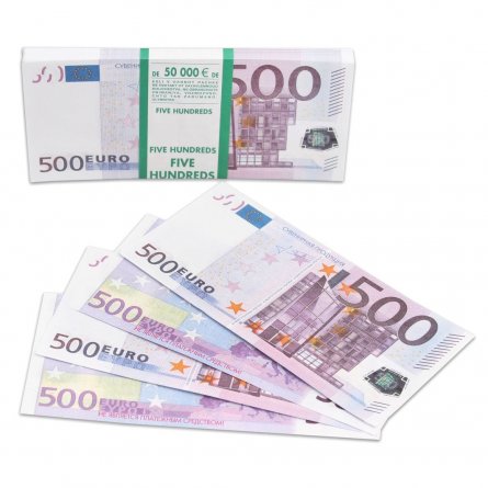 Шуточные деньги Миленд, "500 евро" фото 1