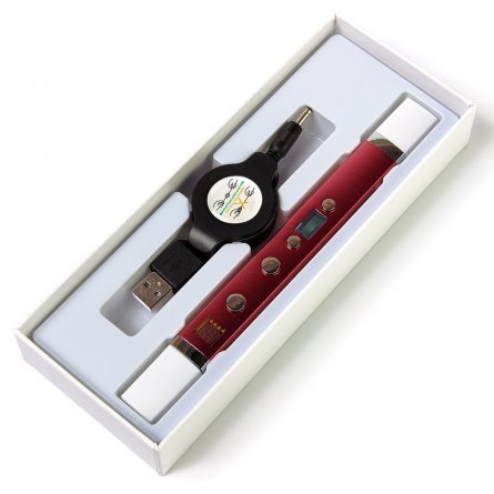 Ручка 3D Myriwell RP100C, ABS/PLA, красная, картонная упаковка фото 4