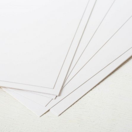 Картон белый Проф-Пресс, А4, мелованный, 8 листов, картонная папка, "Замок в лесу" фото 2