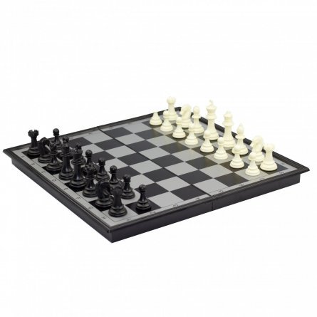Набор 3 в 1, " Шахматы, шашки, нарды", пластиковый, 24*12*4 см фото 1