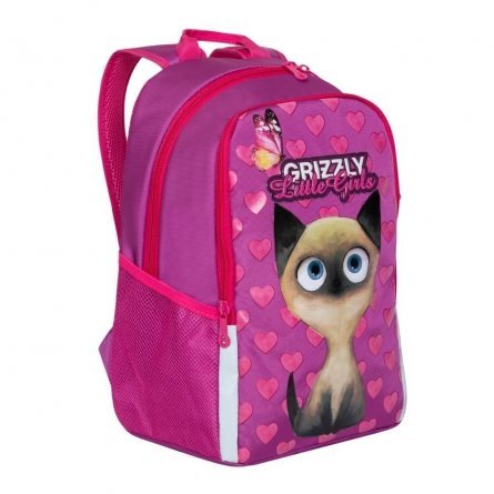 Рюкзак Grizzly школьный (/1 фиолетовый) фото 2