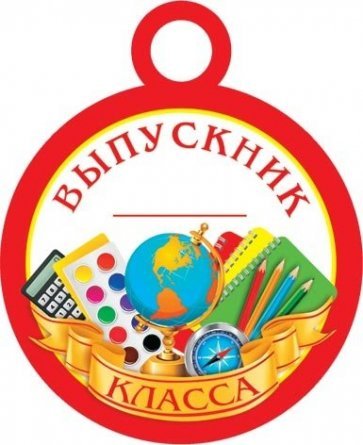 Медаль "Выпускник __класса", 94 мм * 94 мм, глобус фото 1