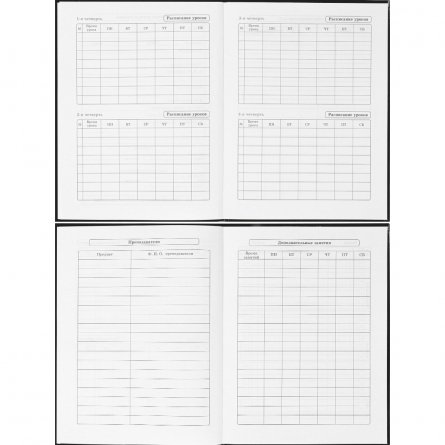 Дневник школьный Проф-Пресс,1-11 кл., 40л., 7БЦ, глянцевая ламинация, "Герб на синем фоне-3" фото 4