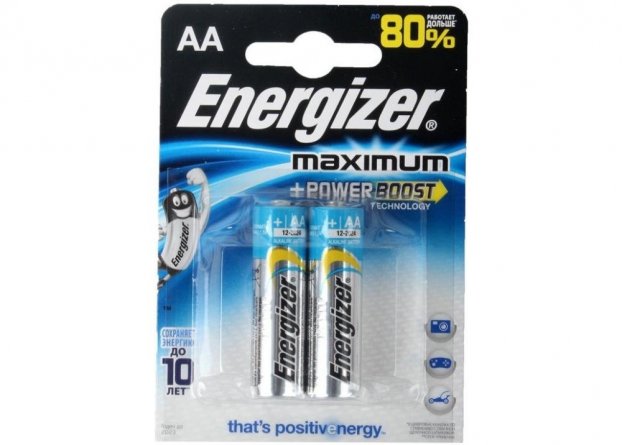 Батарейка Energizer MAXIMUM LR06-2BL фото 1