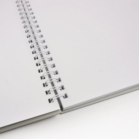 Скетчбук А5+ 80л.,"Sketchbook.Art",120г/м2., Канц-Эксмо, евроспираль, матовая ламинация,жёсткая обложка,белый офсет фото 4