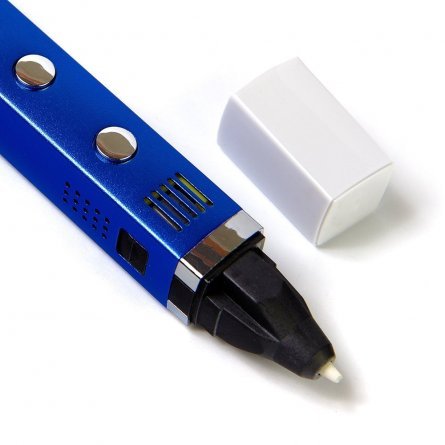 Ручка 3D Myriwell RP100C, ABS/PLA, синяя, картонная упаковка фото 5