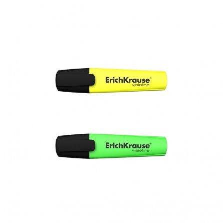 Набор текстовыделителей, 2 цвета, ErichKrause "Visioline V-12 Neon", , скошенный, 0.6-5.2 мм, блистере по 2 шт фото 3