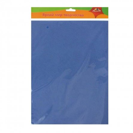 Фетр материал для творчества АппликА, голубой, 500-700 мм, 1 мм, пакет, европодвес фото 1