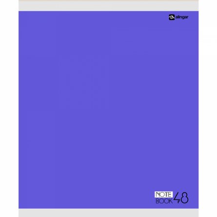 Тетрадь 48л., А5, клетка, обложка пластик, Alingar "Классика NEW", скрепка, блок офсет, 100% белизна, 4 дизайна в пленке т/у фото 8