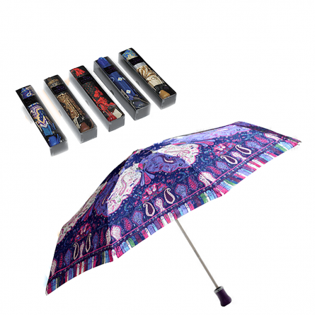 Зонт женский SPONSA, полный автомат в индивидуальной упаковке, цвета в ассортименте фото 1