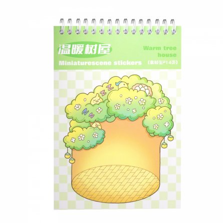 Наклейки для творчества - антистресс блокнот, 135*195 мм, "Sticker Collection", MINI, 3D стикеры, 20 комнат, 20 листов с наклейками, пакет с европодв. фото 12