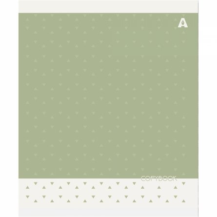 Тетрадь 48л., А5, линия, Alingar "Pattern", скрепка, мелованый  картон ( стандарт), блок офсет, 5 дизайнов в пленке т/у фото 6