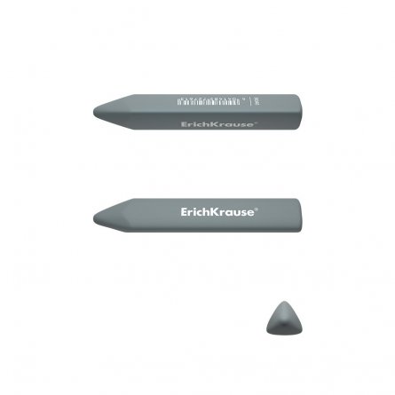 Ластик Erich Krause,"Tri Stick", термопластичная резина, трехгранный, скошенный, цветной, 90*14,5*14,5 мм, картонная упаковка фото 4