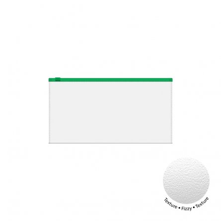 Zip-пакет на молнии ErichKrause, 254х130 мм, 120 мкм, " Fizzy Clear", прозрачный, текстура "апельсиновая корка", с цветной молнией, ассорти, 12 шт/уп фото 2