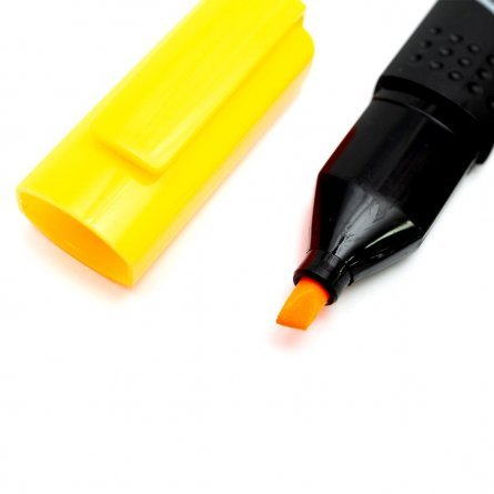 Текстовыделитель, оранжевый, Alingar, "Line" овальный корпус, скошенный, 1-4 мм фото 2