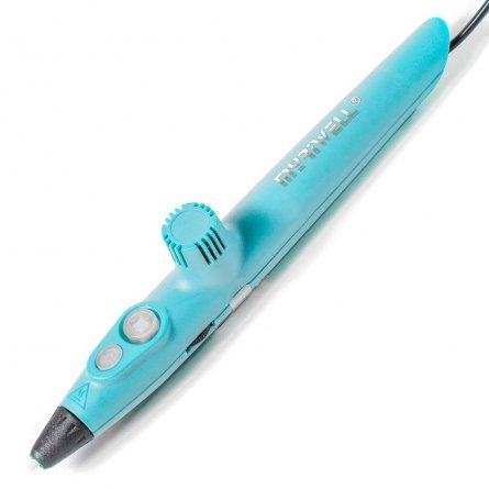 Ручка 3D Myriwell RP200A, PLA, голубая, картонная упаковка фото 2