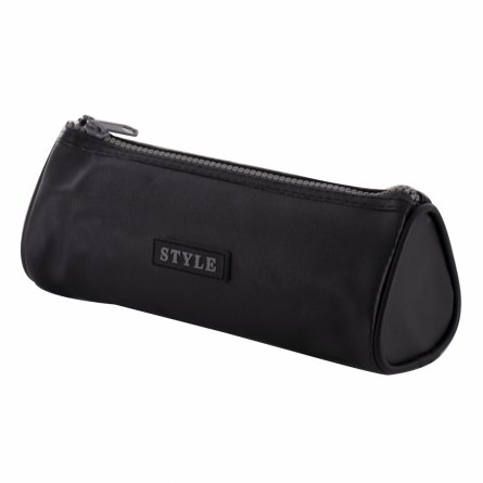 Пенал - тубус Alingar, экокожа, молния, 80 х 200 мм, "STYLE", черный, европодвес фото 1