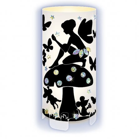 Набор для изготовления фонарика Клевер, 195х139х39 мм, картонная упаковка, "Лесные феи" фото 2