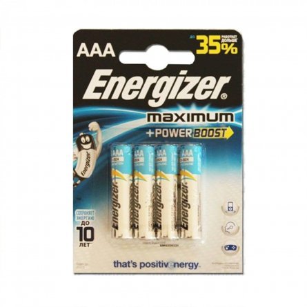 Батарейка Energizer MAXIMUM  LR03-4BL фото 1