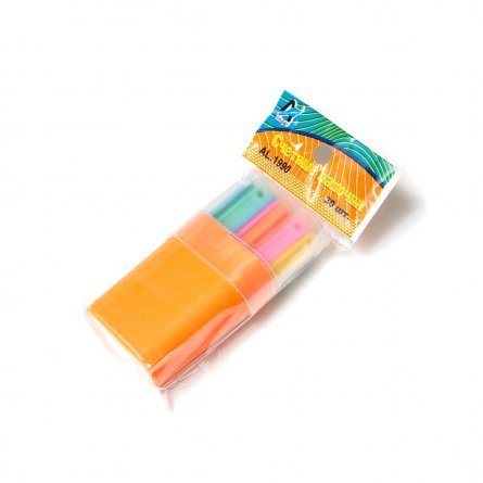 Счетные палочки, пластиковые, цветные в пластиковом пенале, 30 шт/уп