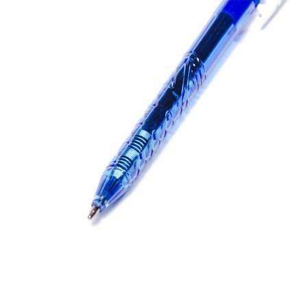 Автоматическая ручка , чернила синего цвета