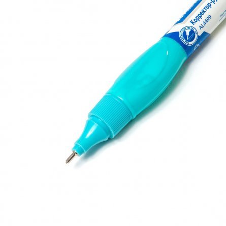 Корректор-ручка ALINGAR 7мл. металлический наконечник, цвет корпуса желтый,розовый и синий